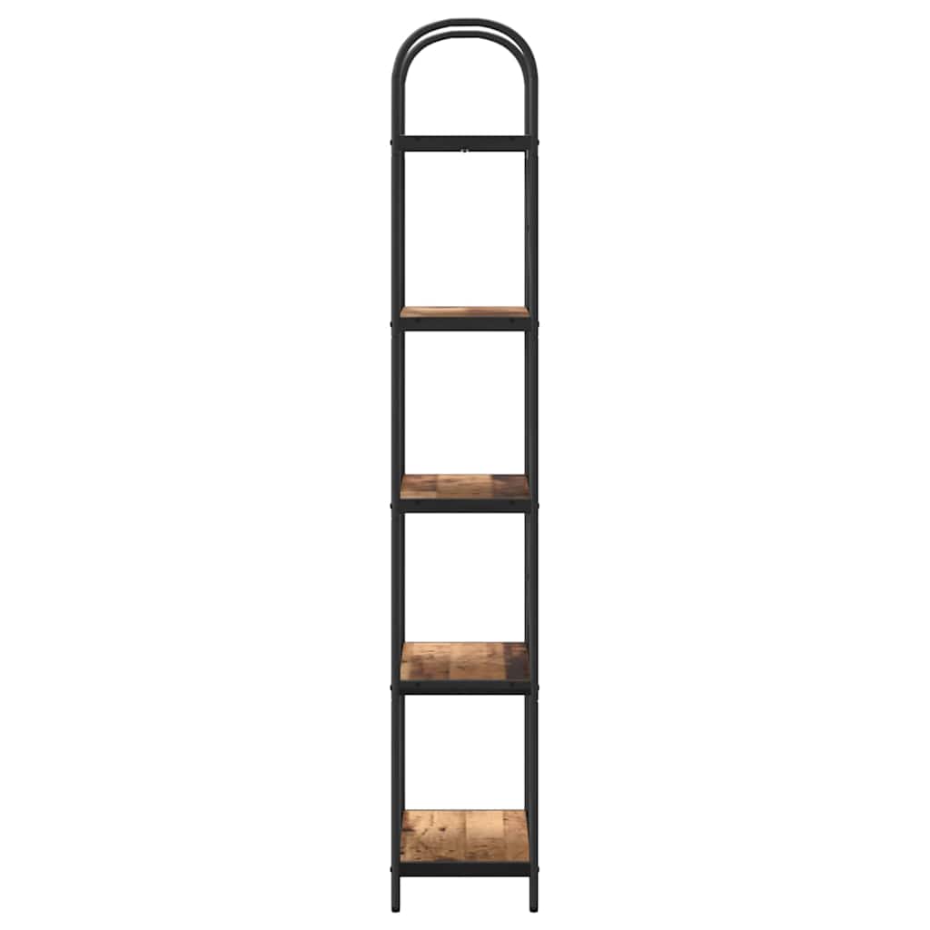 Ράφι Βιβλίων Παλιό ξύλο 60 x 30 x 183 εκ Επεξεργασμένο ξύλο