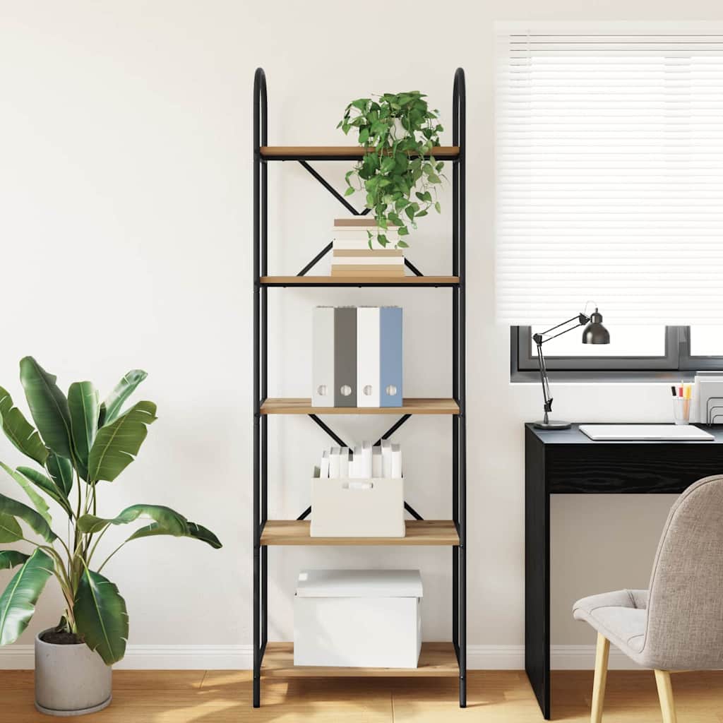 Ράφι Βιβλίων Artisan Oak 60 x 30 x 183 εκ Επεξεργασμένο ξύλο