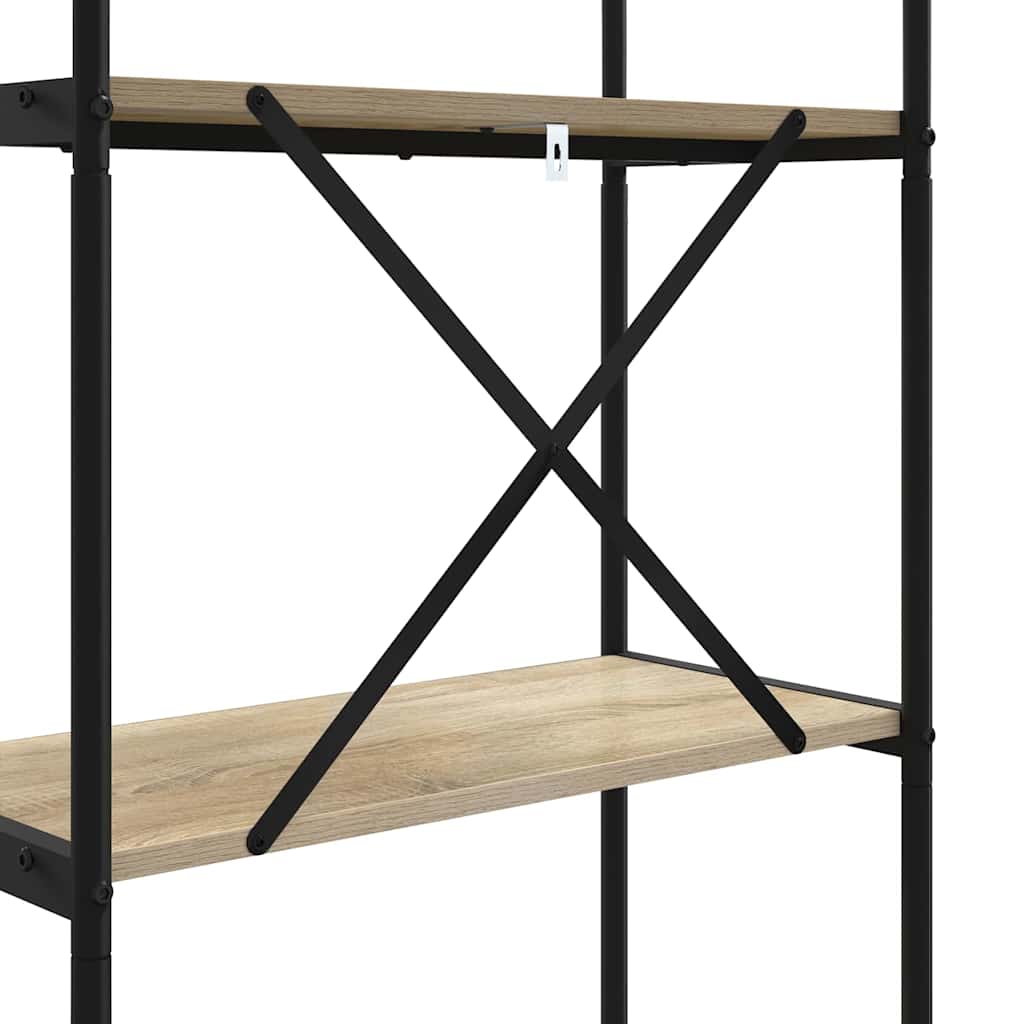 Ράφι Βιβλίων Δρύς Sonoma 60 x 30 x 109 εκ Επεξεργασμένο ξύλο