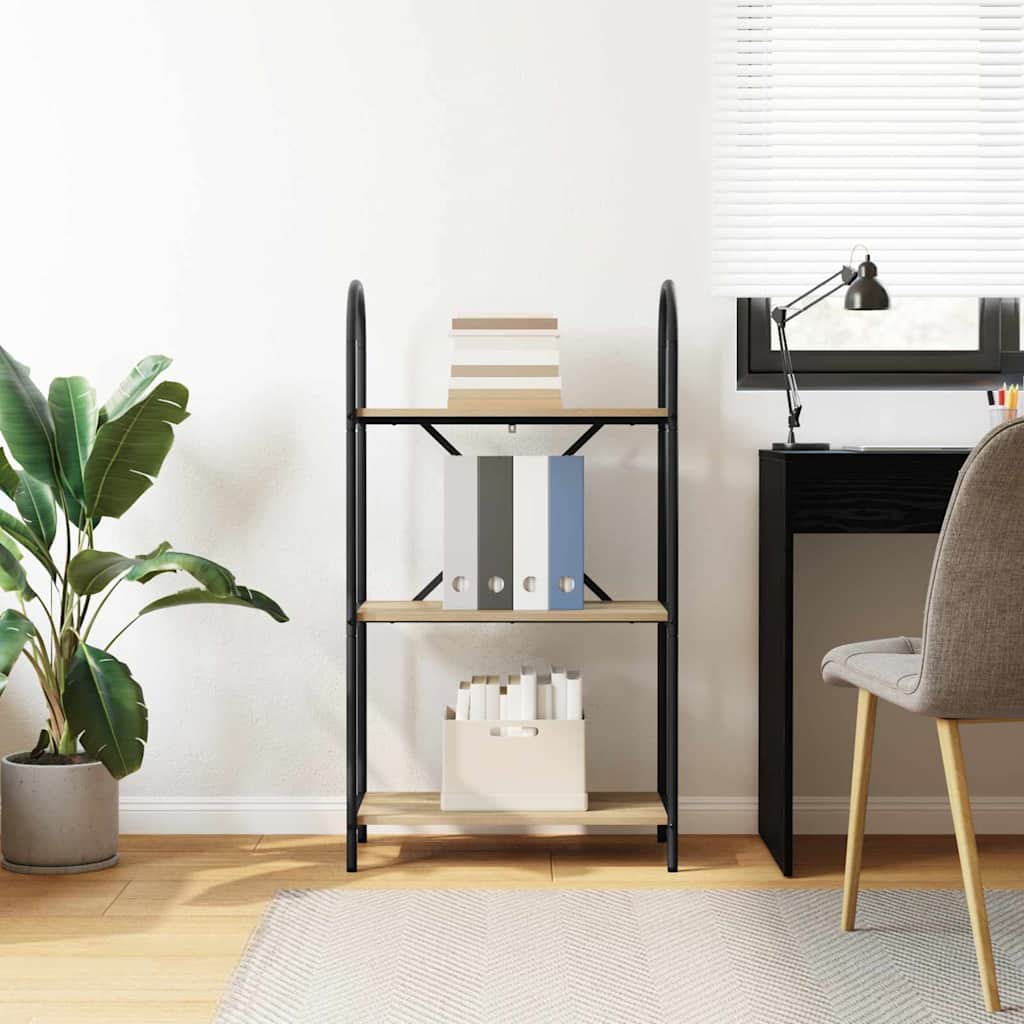 Ράφι Βιβλίων Δρύς Sonoma 60 x 30 x 109 εκ Επεξεργασμένο ξύλο