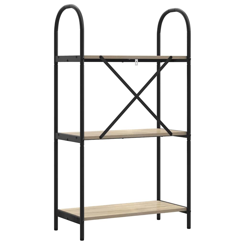 Ράφι Βιβλίων Δρύς Sonoma 60 x 30 x 109 εκ Επεξεργασμένο ξύλο