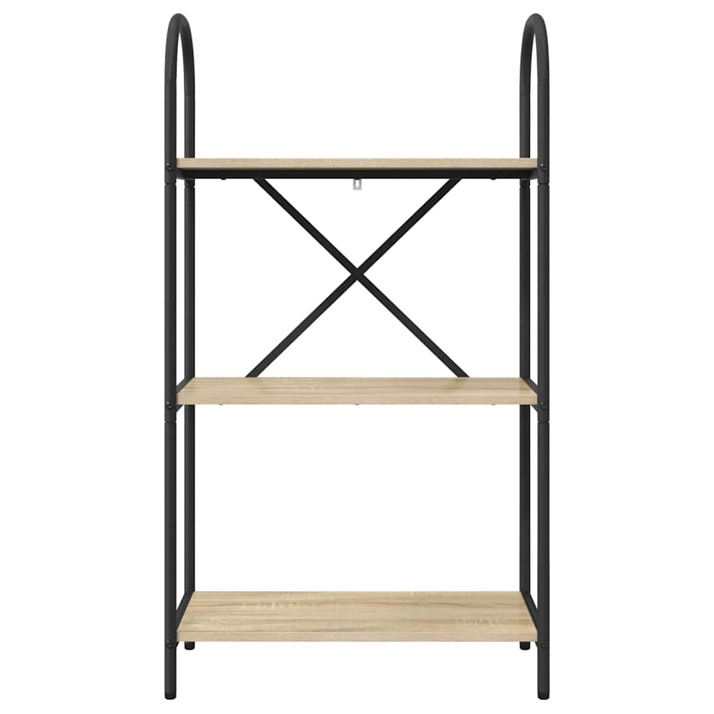 Ράφι Βιβλίων Δρύς Sonoma 60 x 30 x 109 εκ Επεξεργασμένο ξύλο