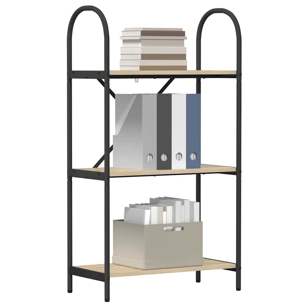 Ράφι Βιβλίων Δρύς Sonoma 60 x 30 x 109 εκ Επεξεργασμένο ξύλο