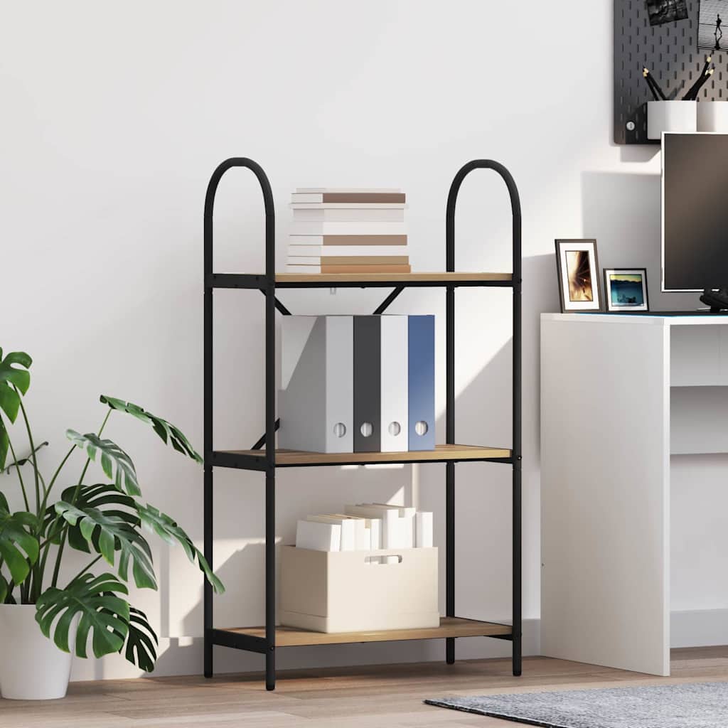 Ράφι Βιβλίων Artisan Oak 60 x 30 x 109 εκ Επεξεργασμένο ξύλο