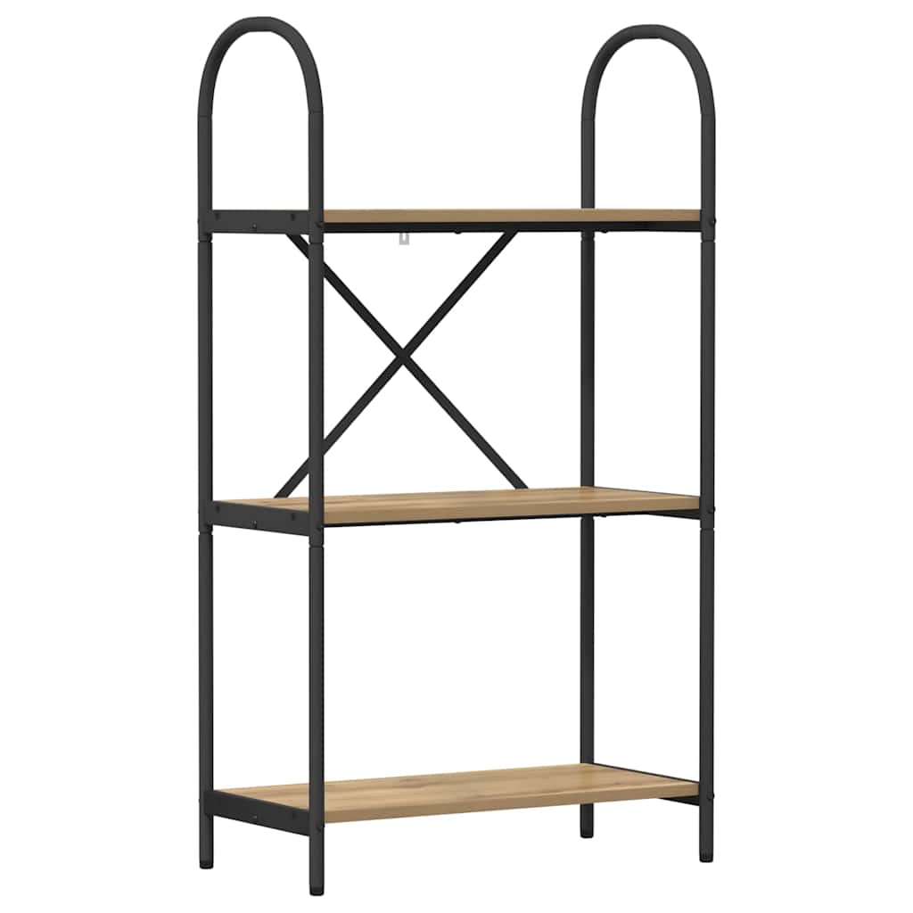 Ράφι Βιβλίων Artisan Oak 60 x 30 x 109 εκ Επεξεργασμένο ξύλο