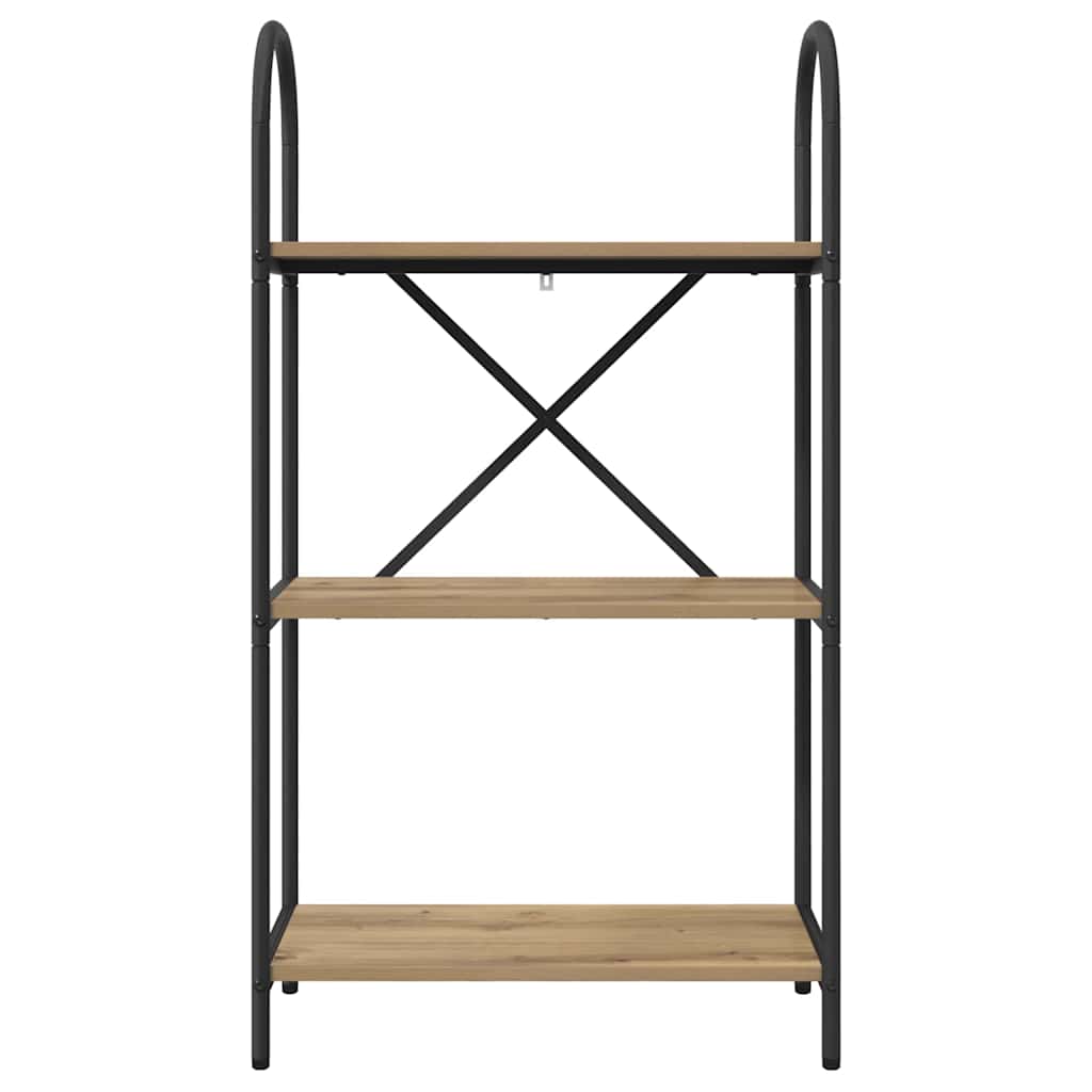 Ράφι Βιβλίων Artisan Oak 60 x 30 x 109 εκ Επεξεργασμένο ξύλο