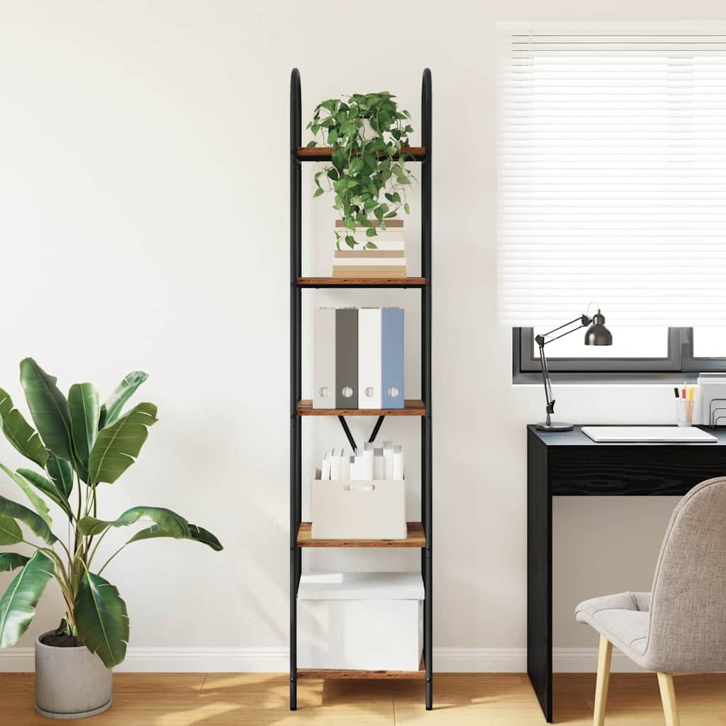 Ράφι Βιβλίων Παλιό ξύλο 40 x 30 x 183 εκ Επεξεργασμένο ξύλο - Pakobazaar