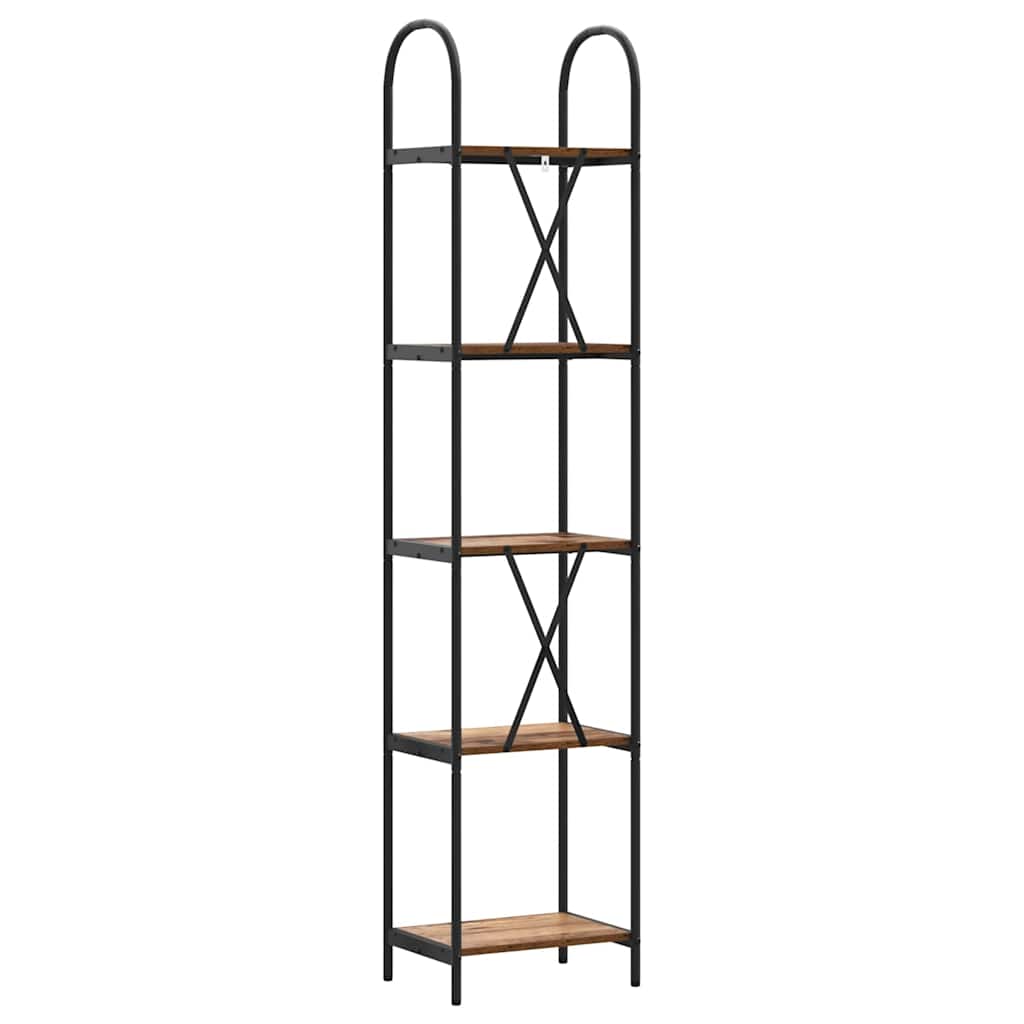 Ράφι Βιβλίων Παλιό ξύλο 40 x 30 x 183 εκ Επεξεργασμένο ξύλο - Pakobazaar