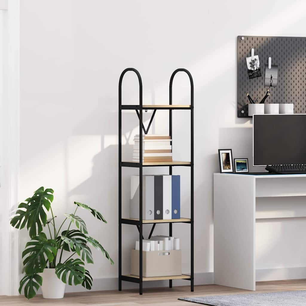 Ράφι Βιβλίων Δρύς Sonoma 40 x 30 x 146 εκ Επεξεργασμένο ξύλο