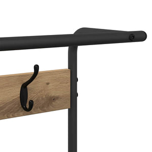 Κρεμάστρα Artisan Oak 75 x 34 x 184 εκ Επεξεργασμένο ξύλο - Pakobazaar