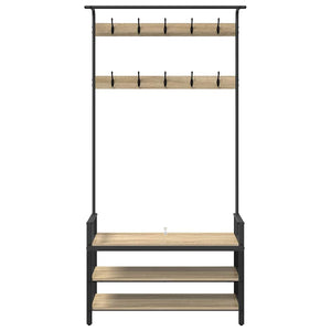 Κρεμάστρα Sonoma Δρυς 95 x 34 x 184 εκ Επεξεργασμένο ξύλο