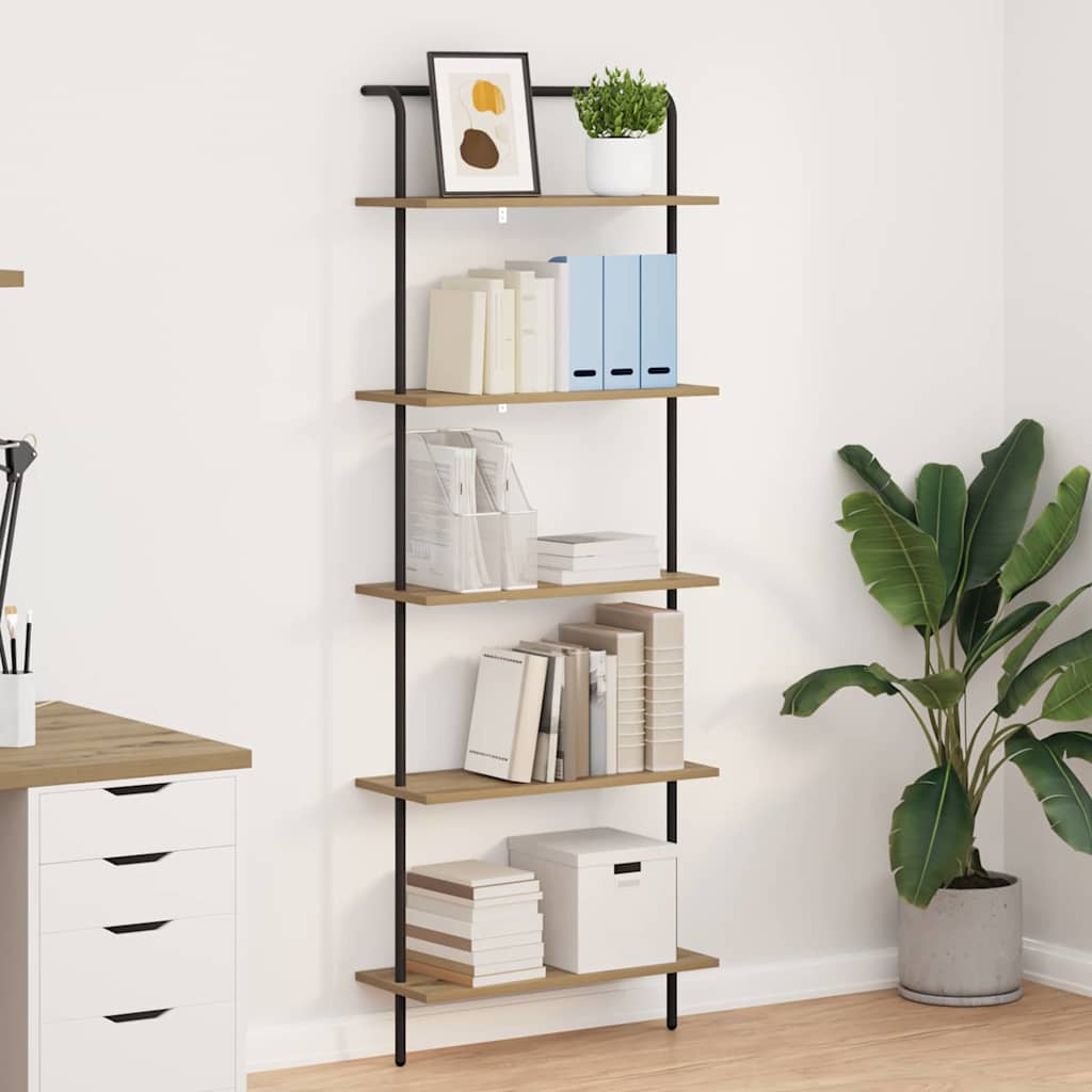 Ράφι Βιβλίων Artisan Oak 60 x 24 x 168 εκ. Επεξεργασμένο ξύλο - Pakobazaar
