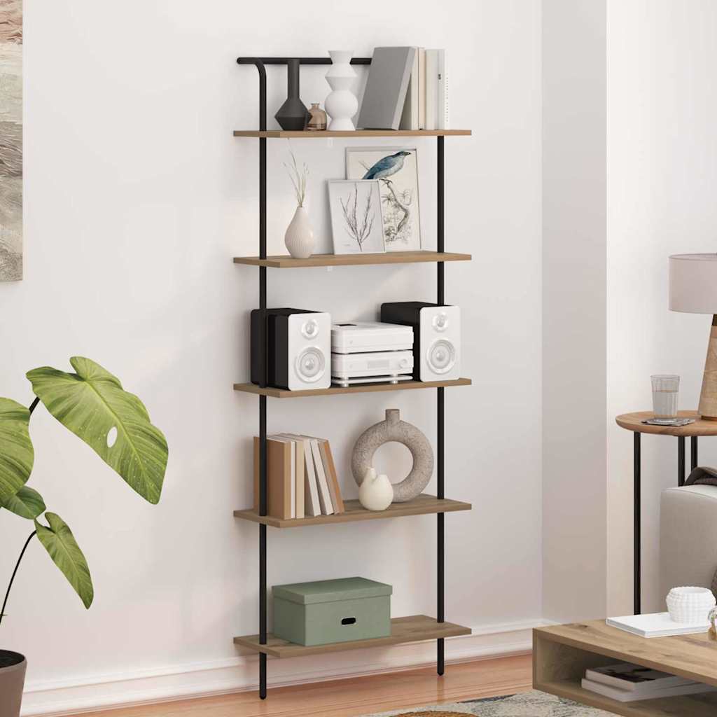 Ράφι Βιβλίων Artisan Oak 60 x 24 x 168 εκ. Επεξεργασμένο ξύλο - Pakobazaar