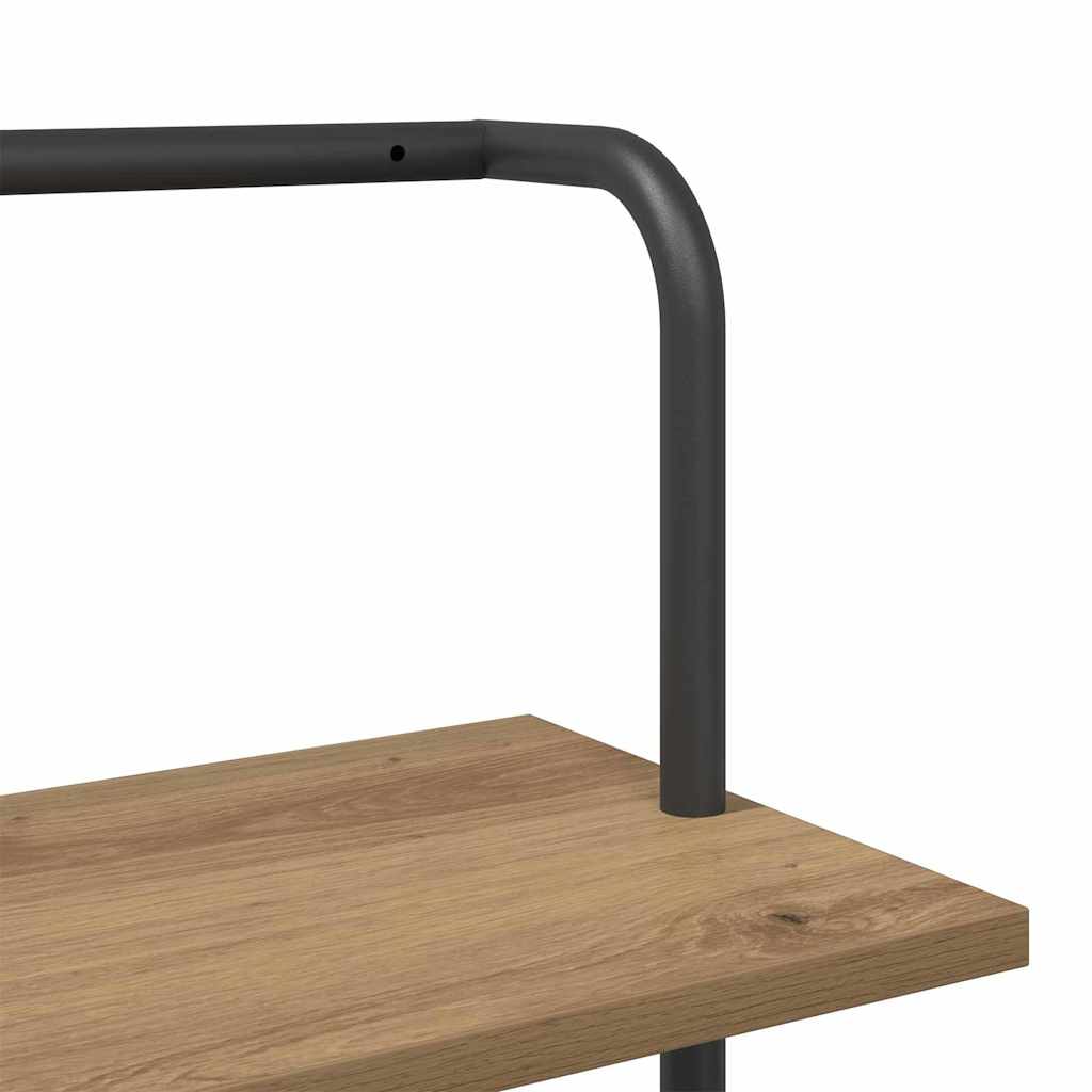 Ράφι Βιβλίων Artisan Oak 60 x 24 x 203 εκ Επεξεργασμένο ξύλο - Pakobazaar