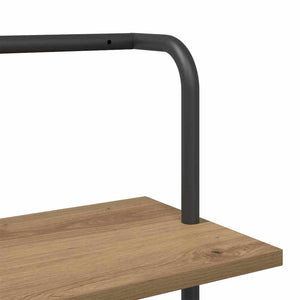Ράφι Βιβλίων Artisan Oak 60 x 24 x 203 εκ Επεξεργασμένο ξύλο - Pakobazaar
