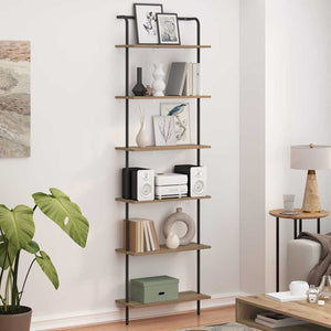 Ράφι Βιβλίων Artisan Oak 60 x 24 x 203 εκ Επεξεργασμένο ξύλο - Pakobazaar