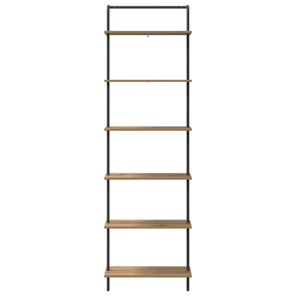 Ράφι Βιβλίων Artisan Oak 60 x 24 x 203 εκ Επεξεργασμένο ξύλο - Pakobazaar