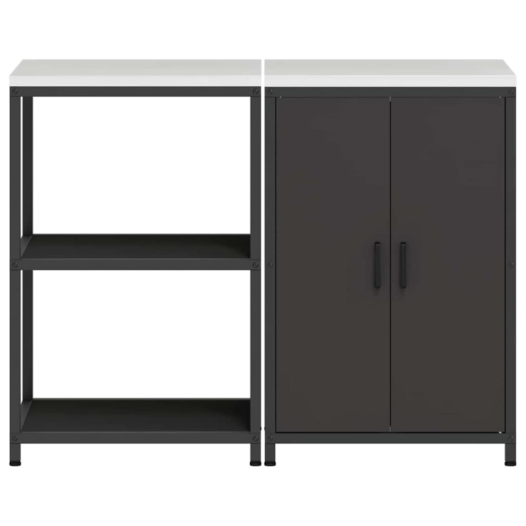 Σετ Αποθήκευσης Κουζίνας HATTEM 2 pcs Μαύρο