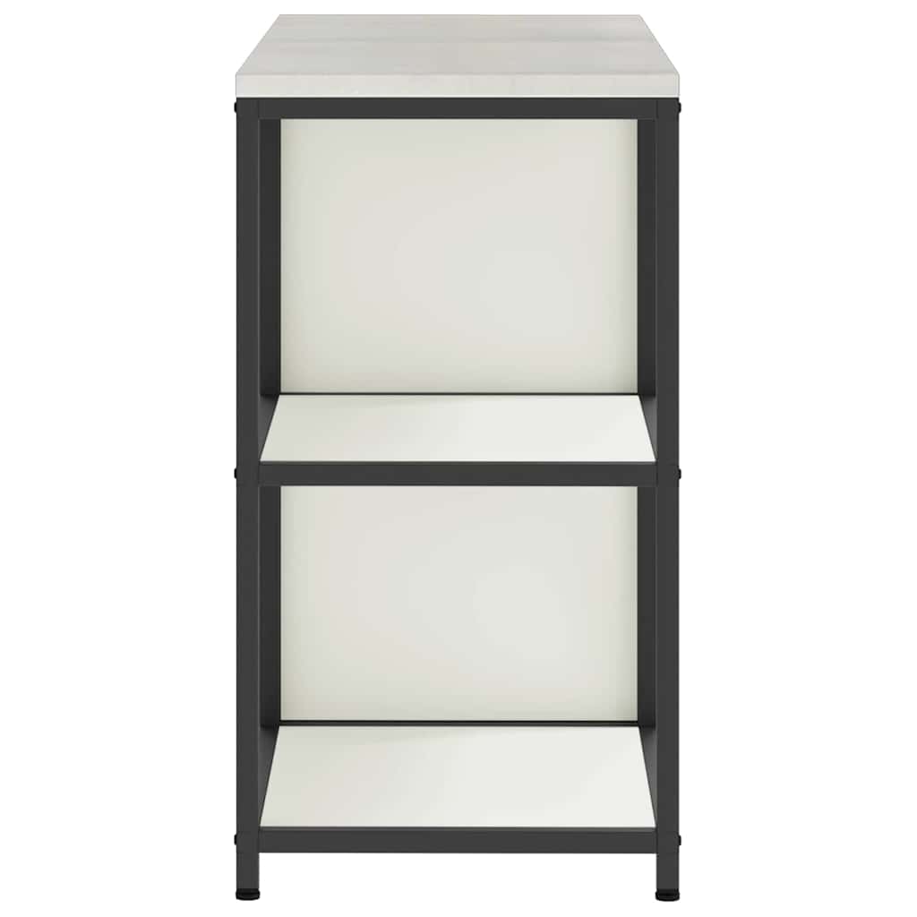 Σετ Αποθήκευσης Κουζίνας 2 pcs Λευκό Ψυχρής έλασης χάλυβας