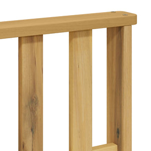 Σειρά Καναπέ Εξωτερικού 7 τμχ. Λευκό Στερεό Ξύλο Ακακίας - Pakobazaar