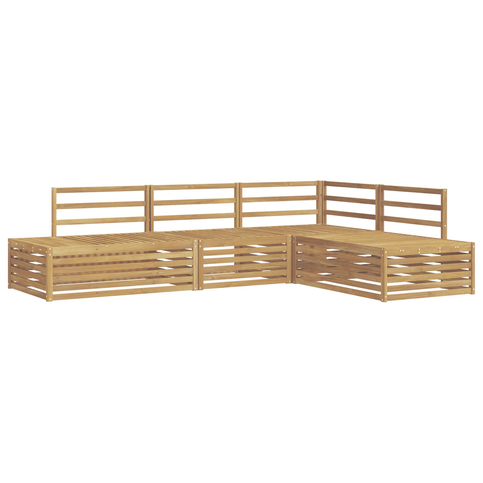 Σετ Καναπέ 5 Τεμάχιο 277,5 x 198,5 x 73 εκ - Pakobazaar