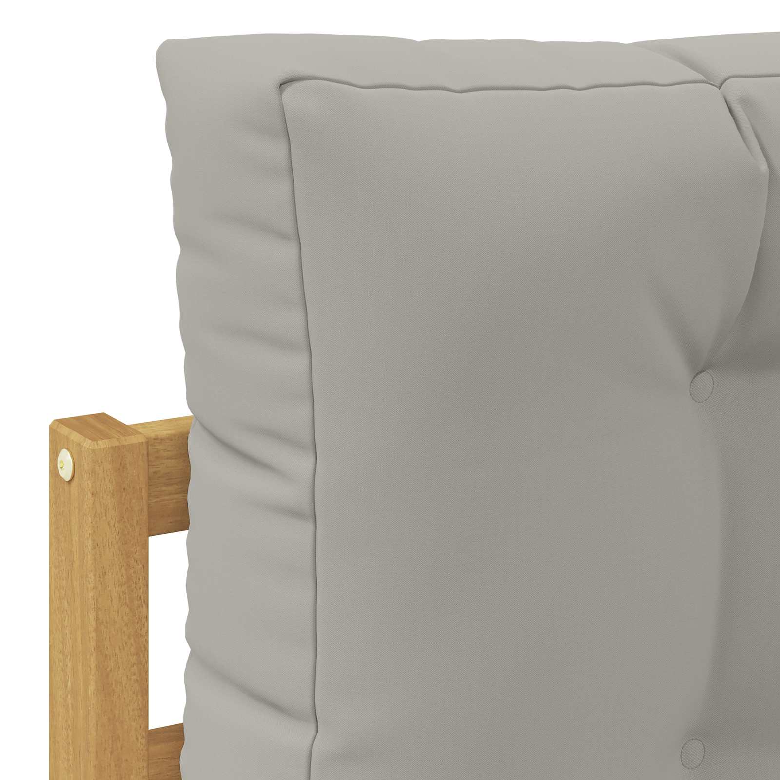 Σειρά Καναπέ Εξωτερικού 9 τμχ. Λευκό και Ανοιχτό Γκρι - Pakobazaar