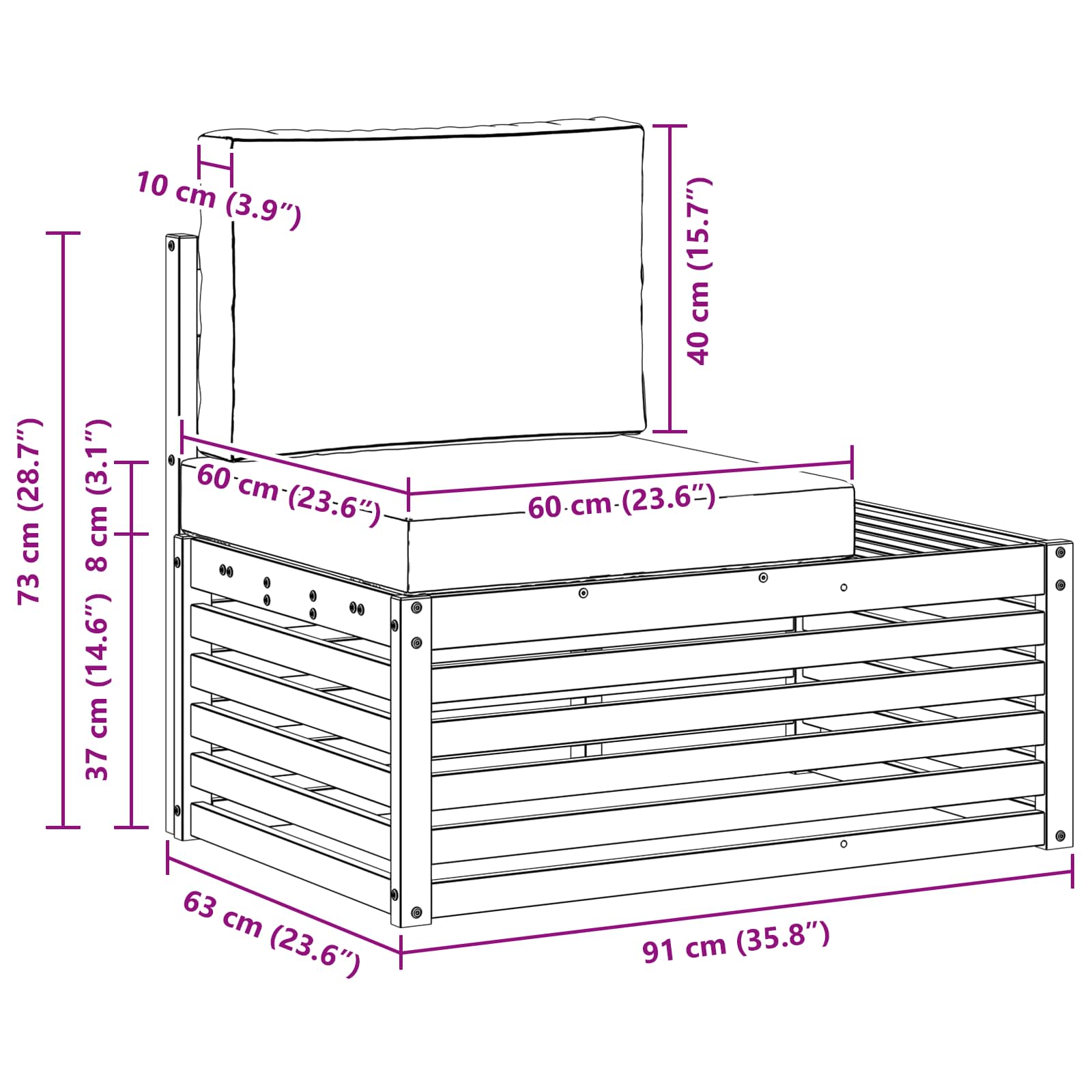 Σετ Καναπέ 3 Τεμάχιο 182,5 x 63 x 73 εκ. - Pakobazaar