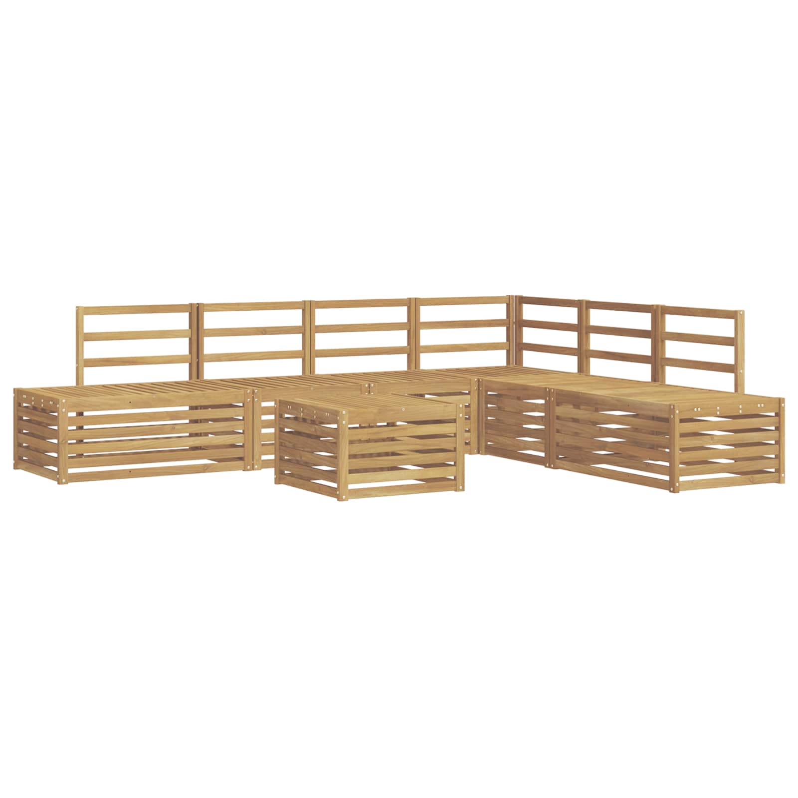 Σετ Καναπέ 6 Τεμάχιο 59 x 59 x 37 εκ - Pakobazaar
