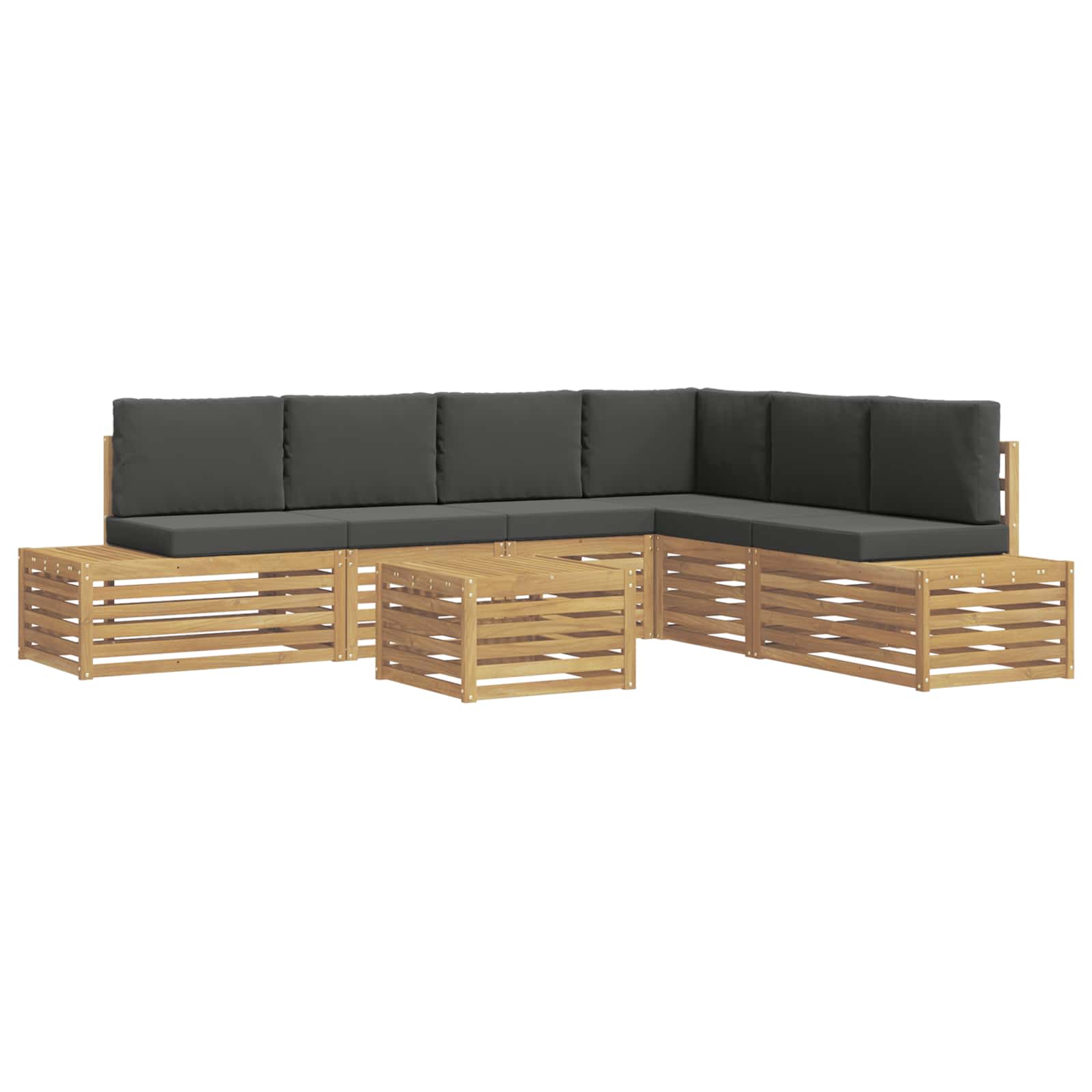 Σετ Καναπέ 6 Τεμάχιο 59 x 59 x 37 εκ - Pakobazaar