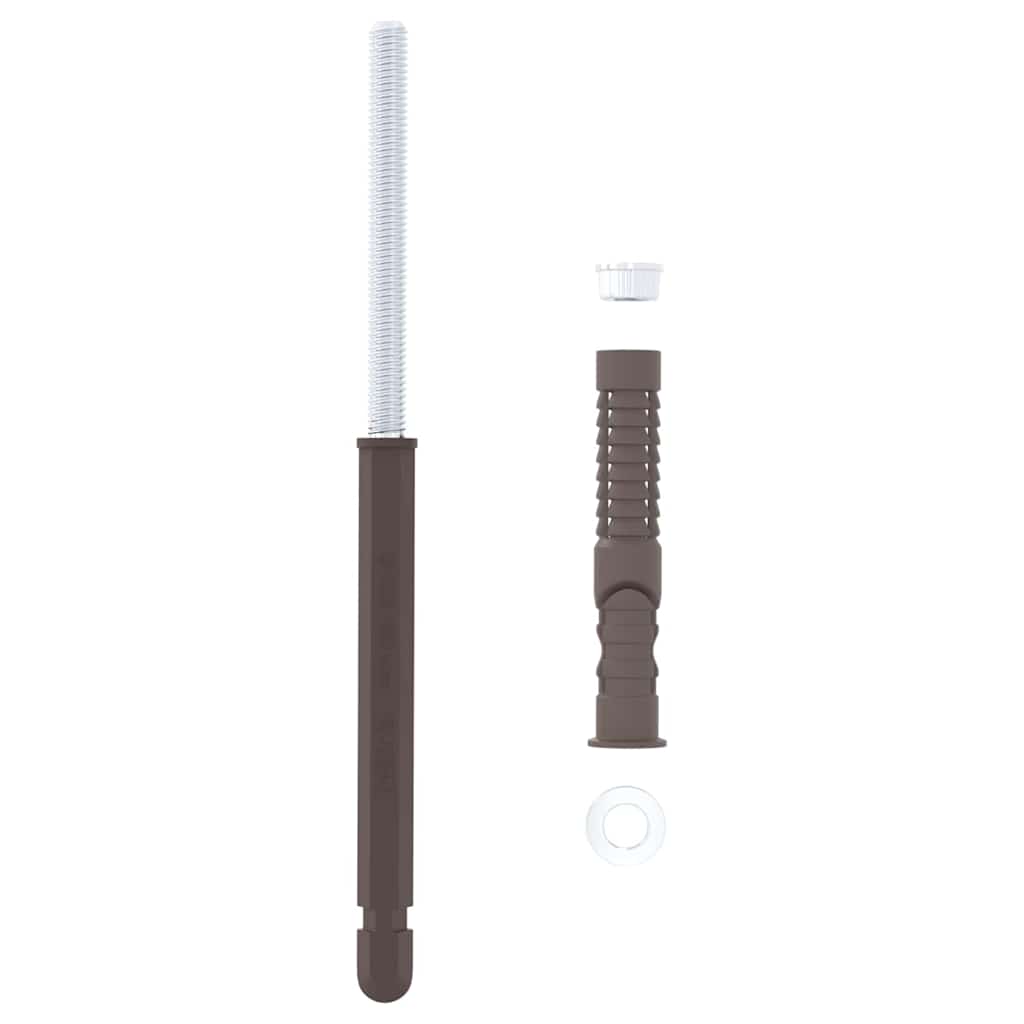 Βραχίονες Floating Shelf 12 pcs Μπεζ Ø10 x 170 mm Ατσάλι