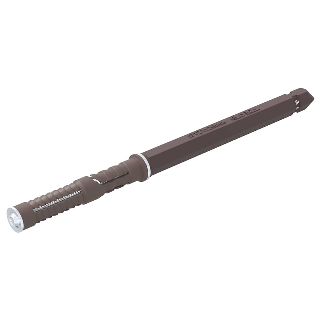 Βραχίονες Floating Shelf 12 pcs Μπεζ Ø12 x 190 mm Ατσάλι