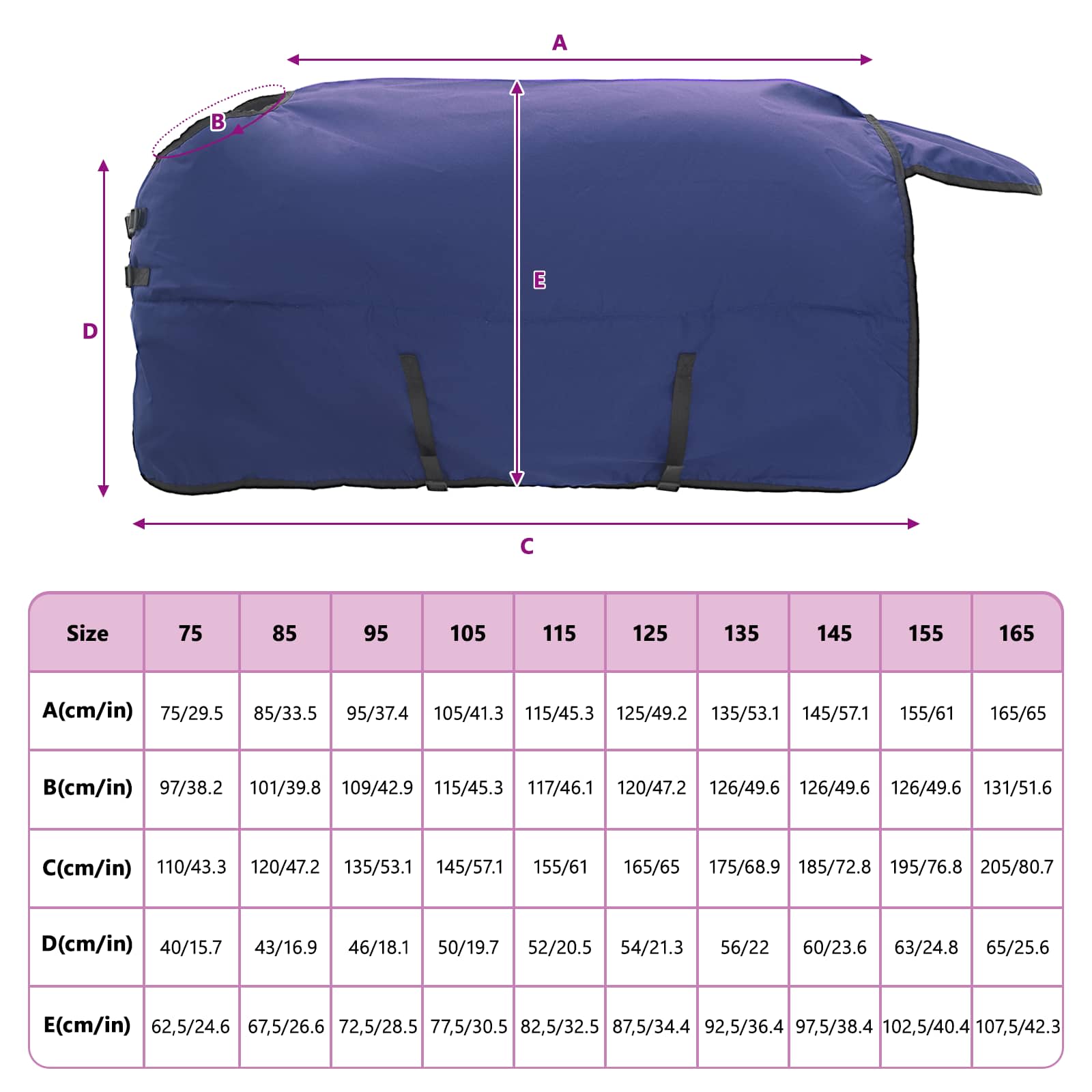 Σαμάρι Ίππου Σκούρο πράσινο και μαύρο 135 cm Πολυεστέρας