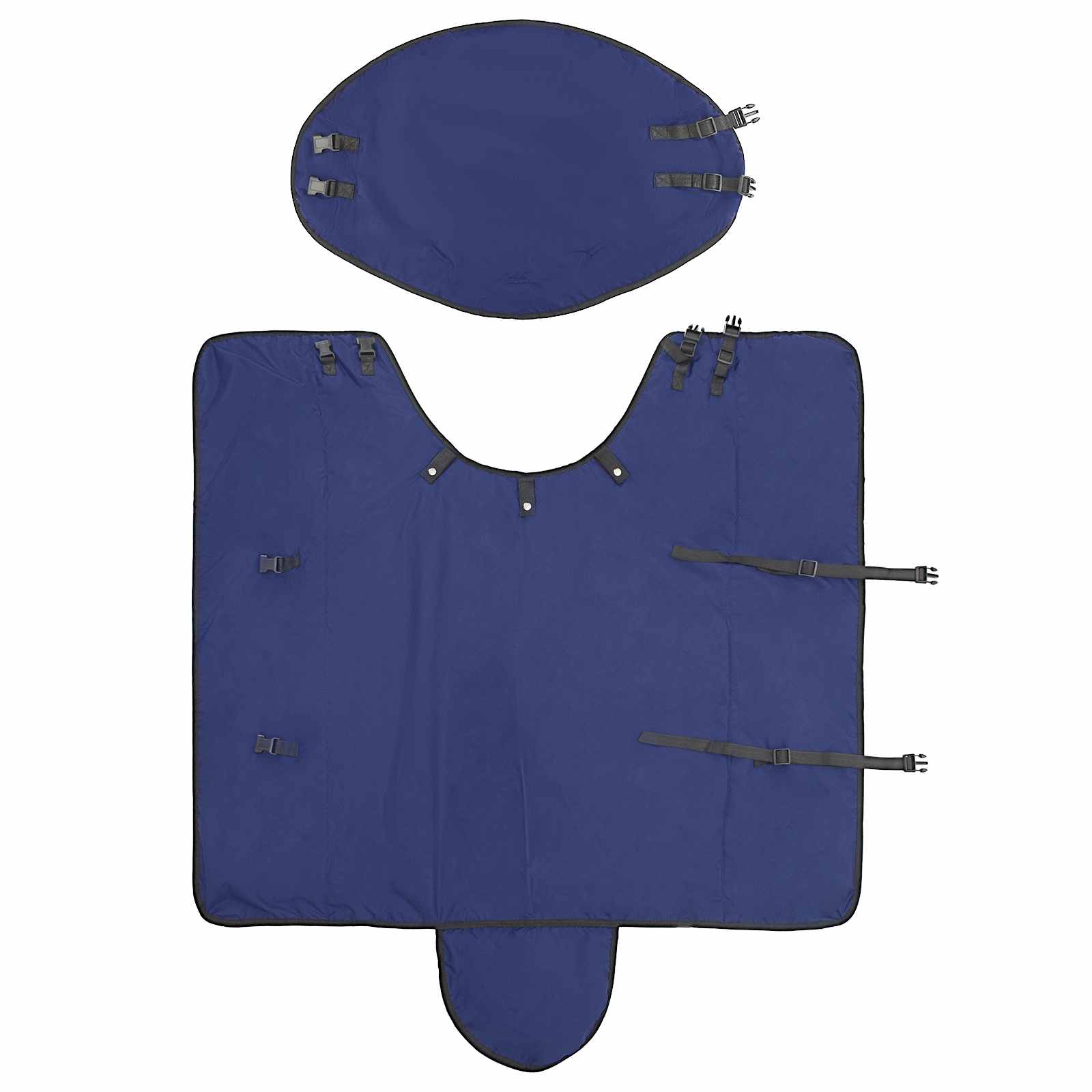 Σαμάρι Ίππου Σκούρο πράσινο και μαύρο 95 cm Πολυεστέρας