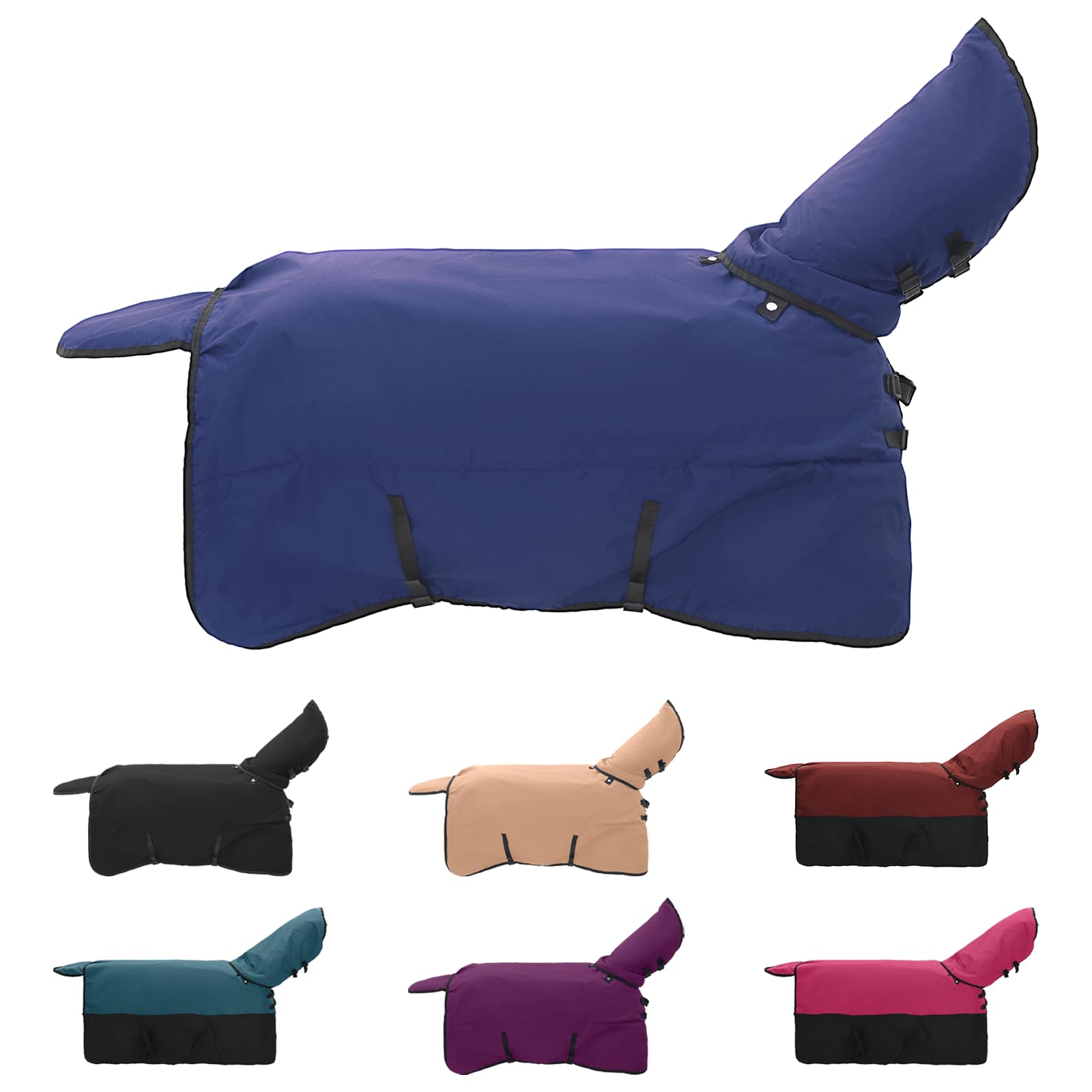 Σαμάρι Ίππου Σκούρο πράσινο και μαύρο 165 cm Πολυεστέρας