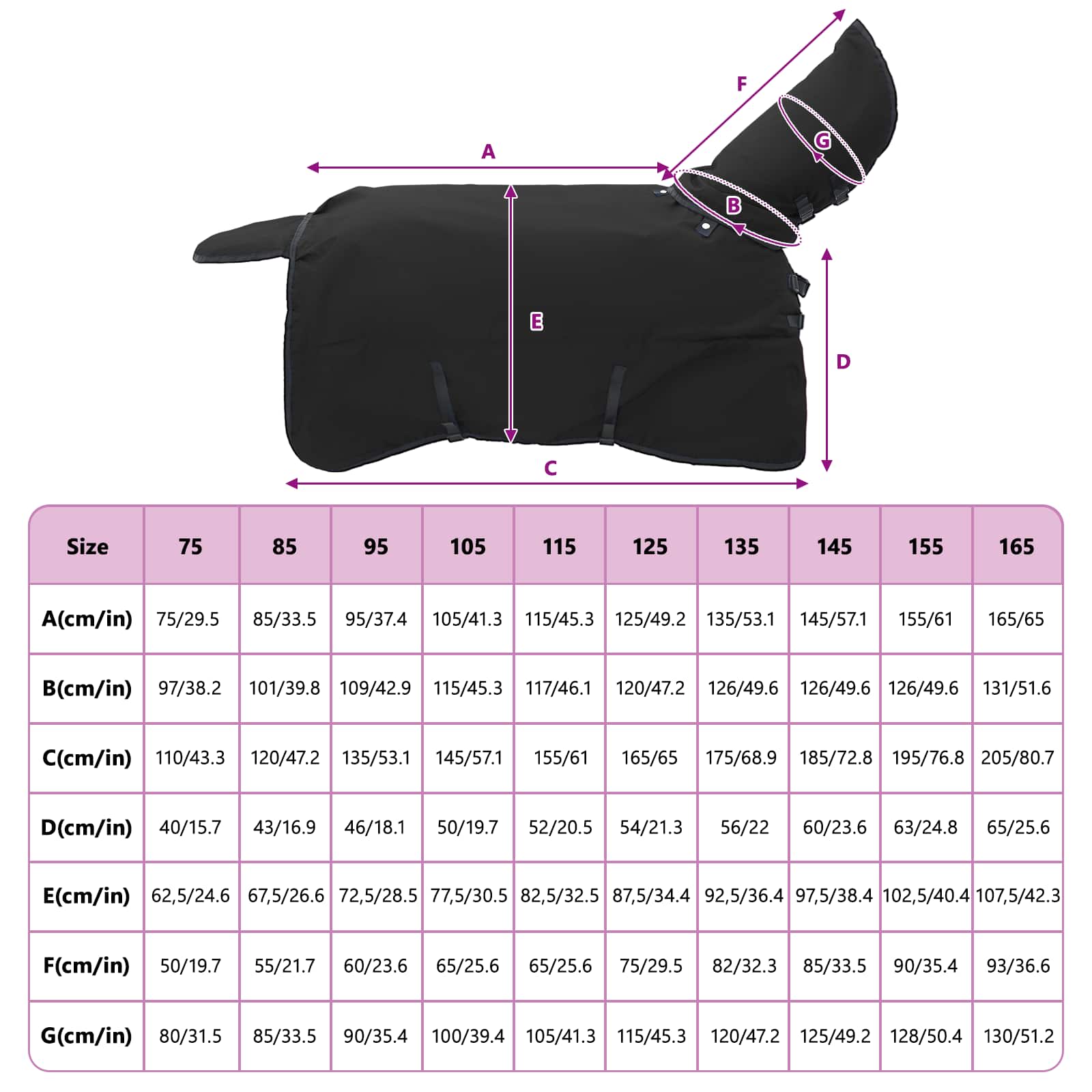 Σαμάρι Ίππου Σκούρο πράσινο και μαύρο 125 cm Πολυεστέρας