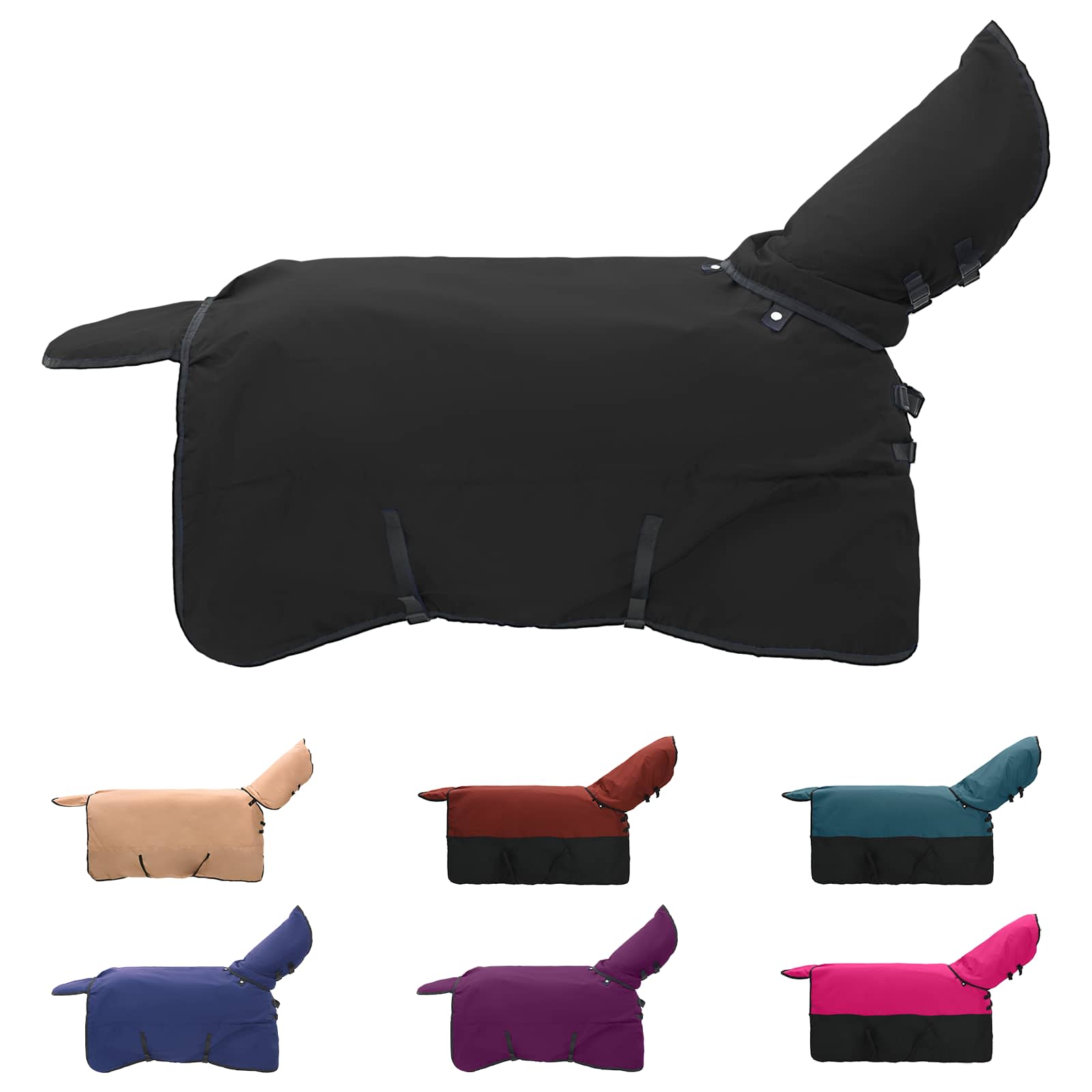 Σαμάρι Ίππου Σκούρο πράσινο και μαύρο 155 cm Πολυεστέρας