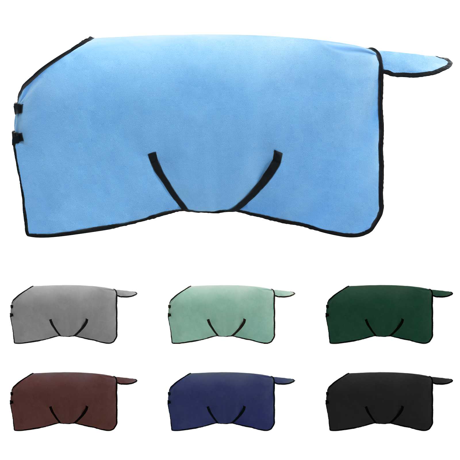 Σαμάρι Ίππου Σκούρο Aqua Πολυεστέρας