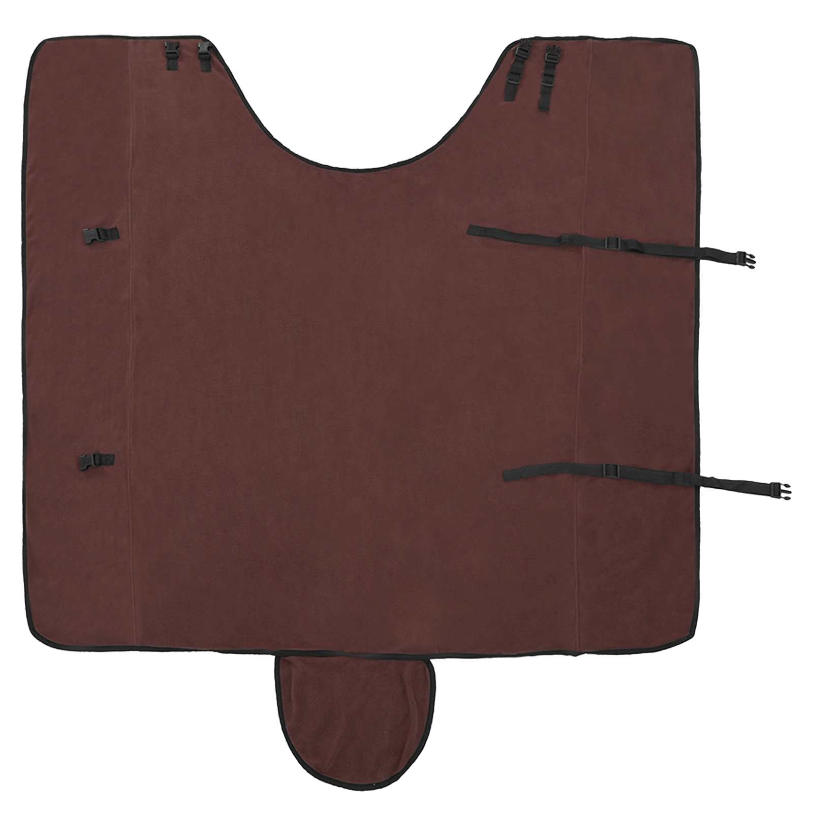 Σαμάρι Ίππου Πλήρης Σκούρος Καφέ Πολυεστέρας