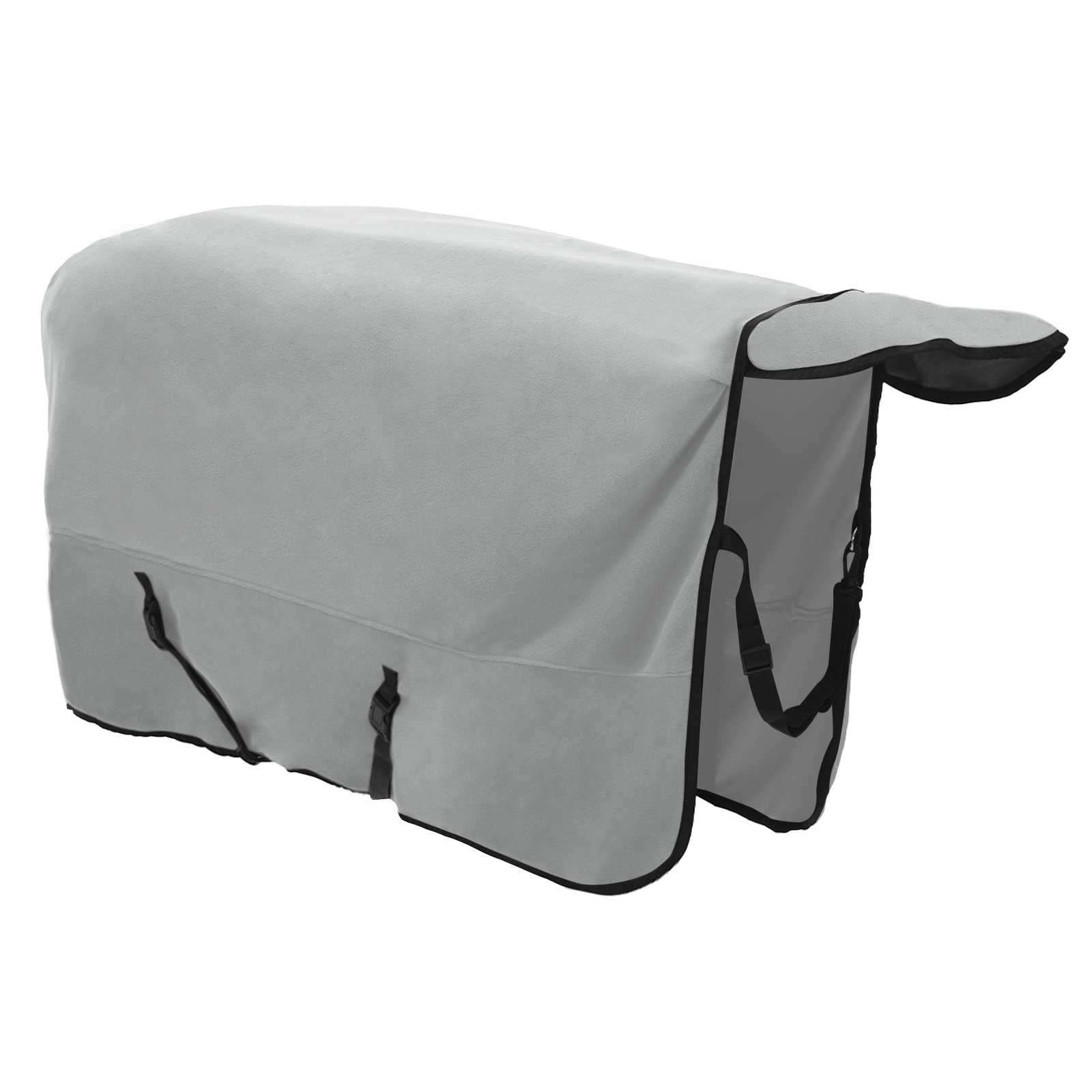 Σαμάρι Ίππου Φωτεινό γκρι και ροζ Πολυεστέρας