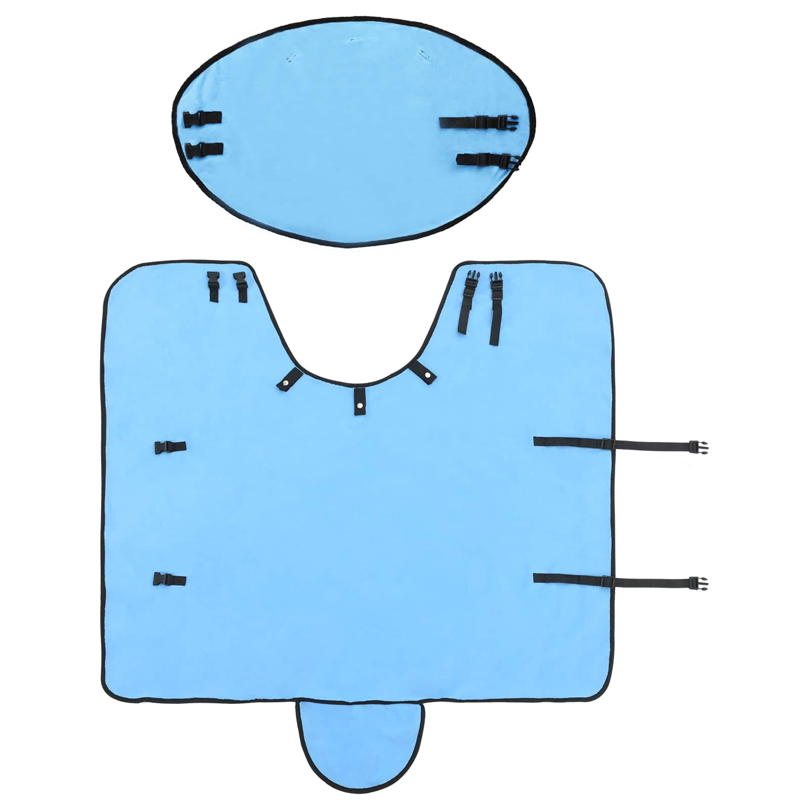 Σαμάρι Ίππου Σκούρο Aqua Πολυεστέρας