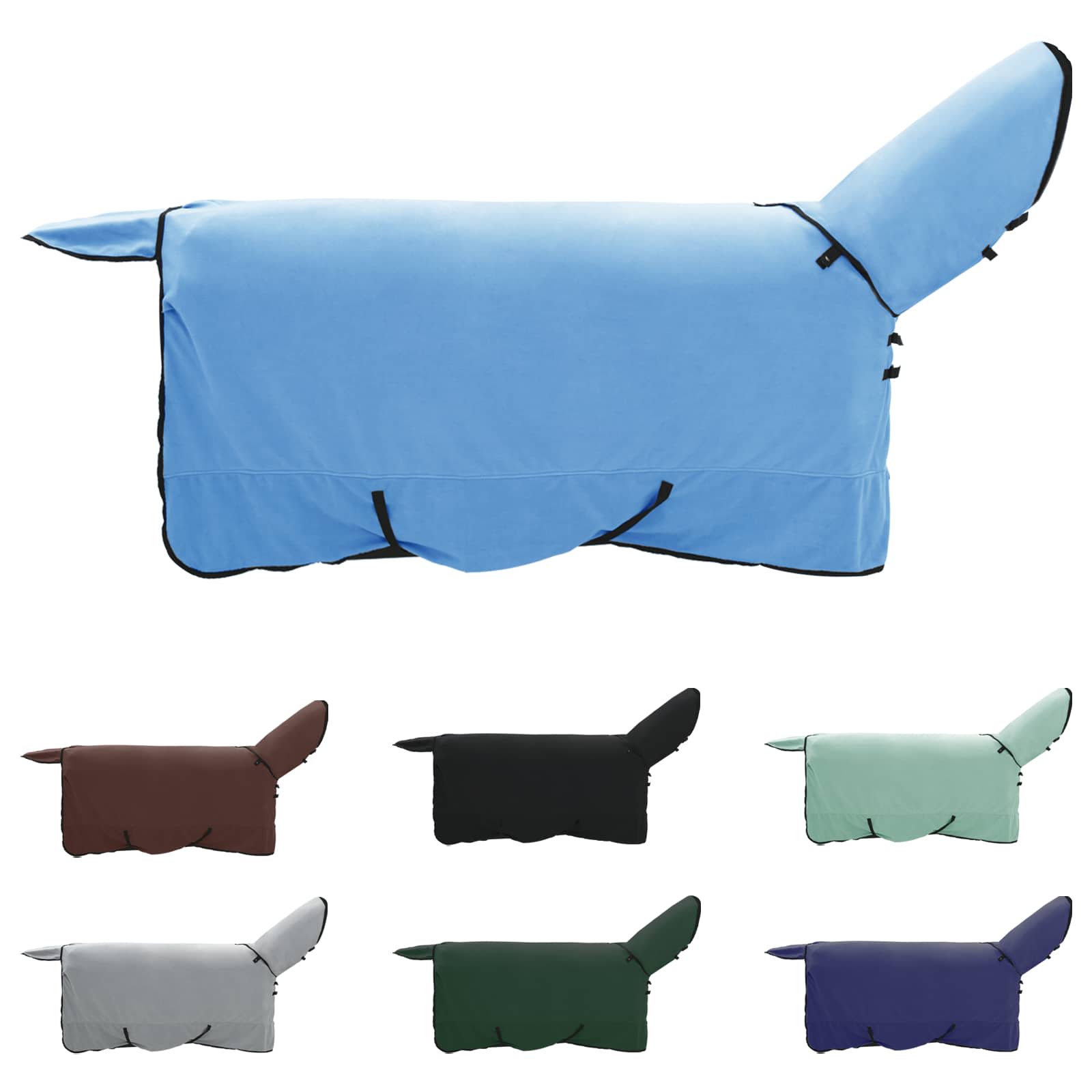 Σαμάρι Ίππου Σκούρο Aqua Πολυεστέρας