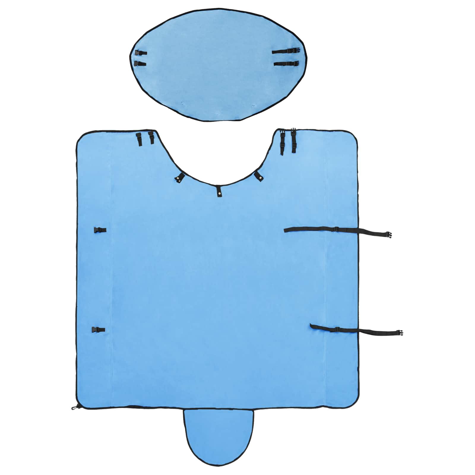 Σαμάρι Ίππου Σκούρο Aqua Πολυεστέρας