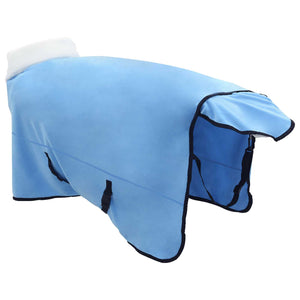 Σαμάρι Ίππου Σκούρο Aqua 125 cm Πολικές φλις