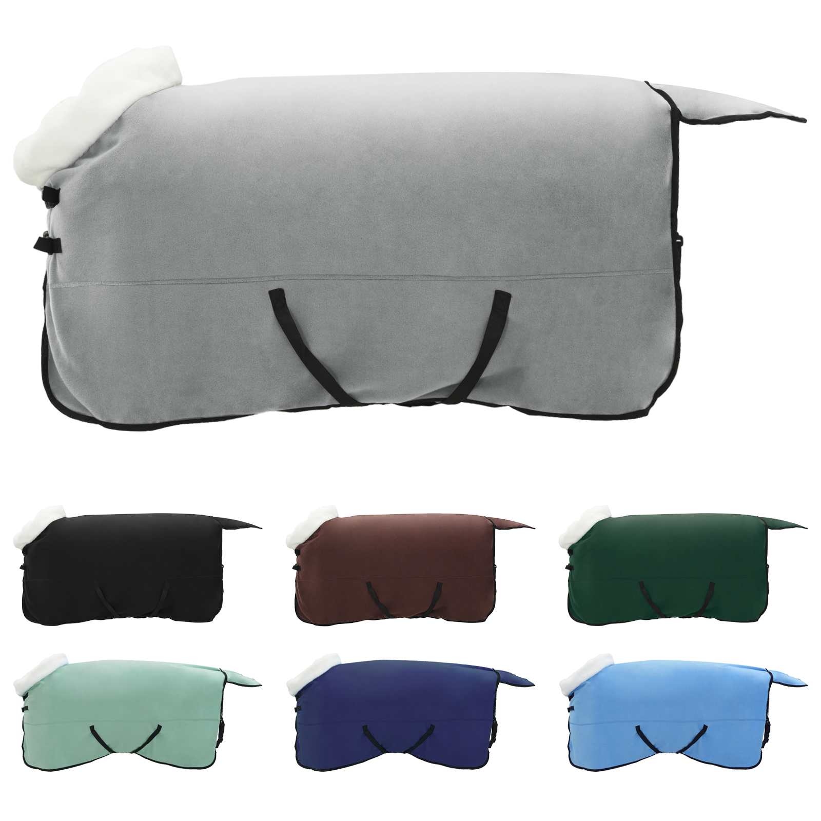 Σαμάρι Ίππου Σκούρο πράσινο 145 cm Πολικές φλις