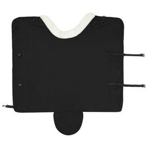 Σαμάρι Ίππου Μαύρο 135 cm Πολικές φλις