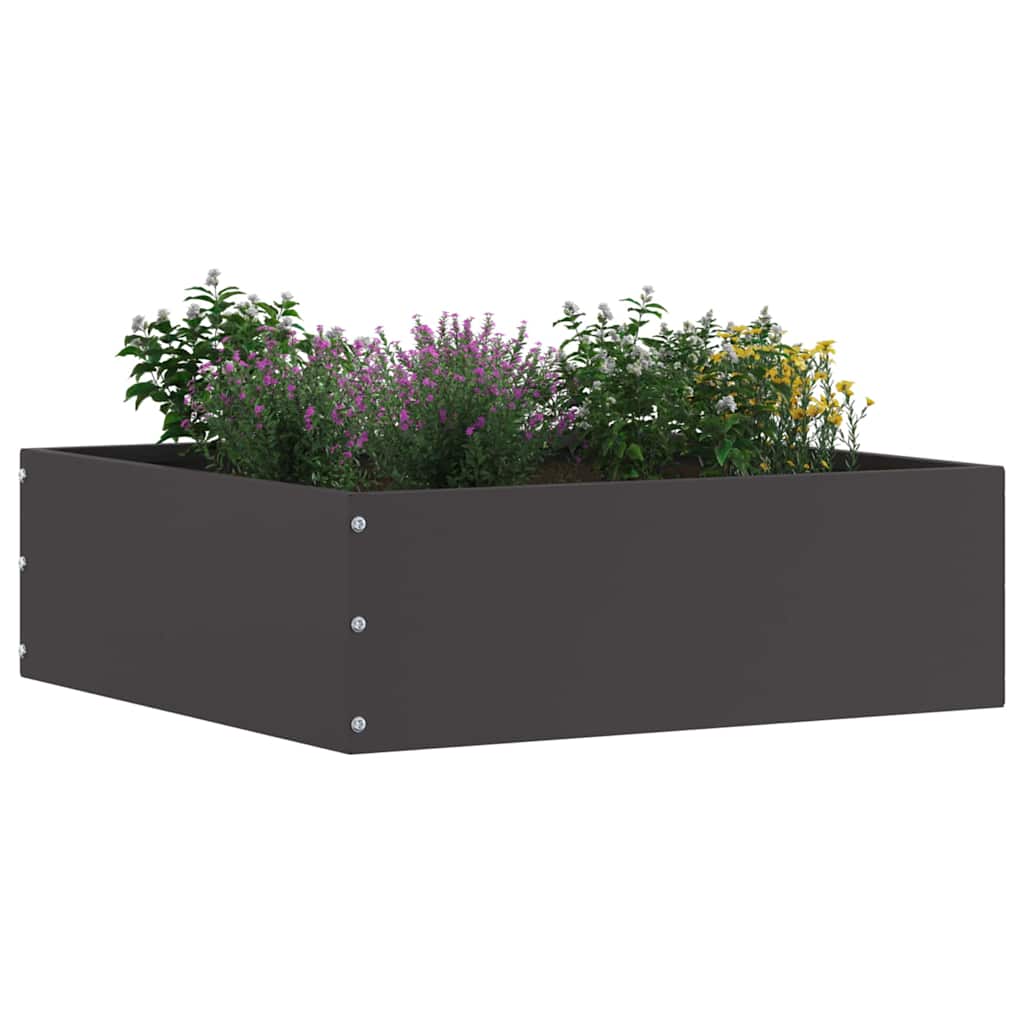 Περίγραμμα γκαζόν Μαύρο 40 x 40 x 13 cm Ατσάλι