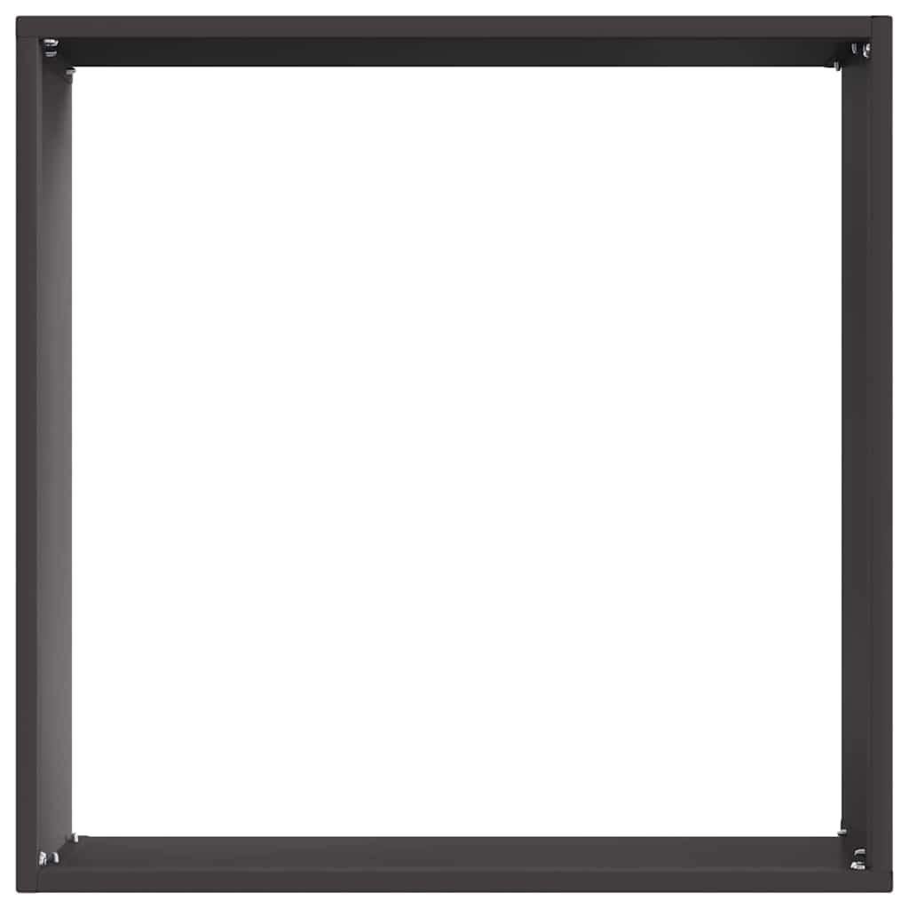 Περίγραμμα γκαζόν Μαύρο 40 x 40 x 13 cm Ατσάλι