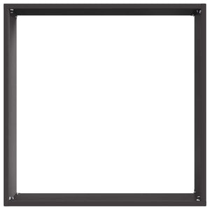 Περίγραμμα γκαζόν 40 x 40 x 13 cm Ατσάλι Μαύρο
