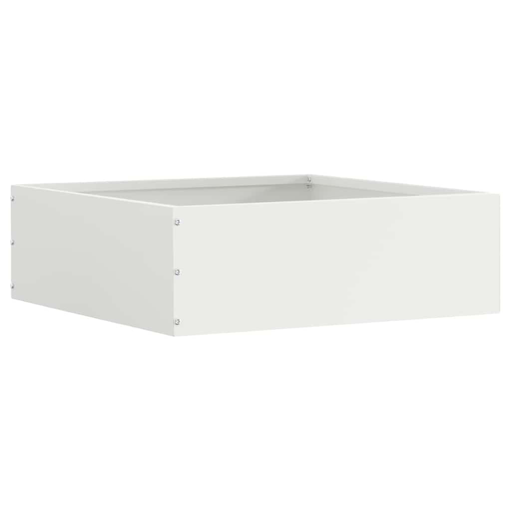 Περίγραμμα γκαζόν Λευκό 40 x 40 x 13 cm Ατσάλι