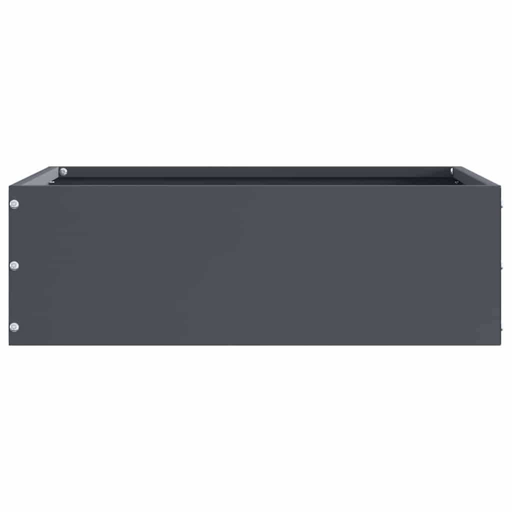 Περίγραμμα γκαζόν Ανθρακί 40 x 40 x 13 cm Ατσάλι